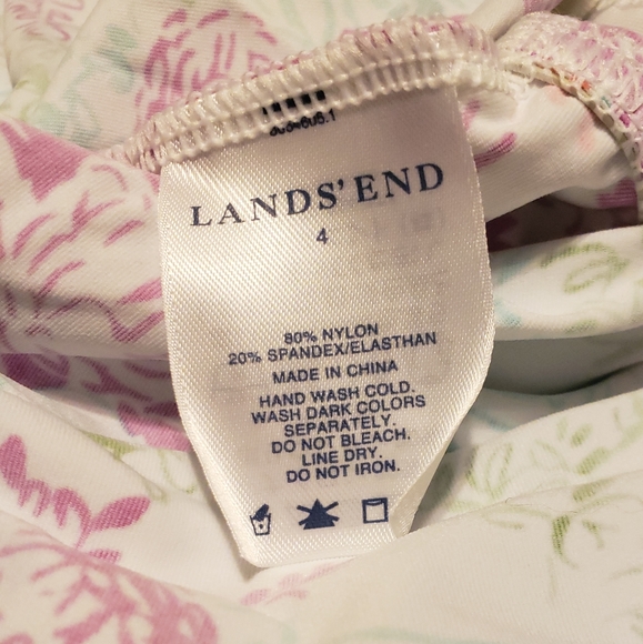🏝️ Lands' End Tankini Bottoms Size 4P - Picture 4 of 6